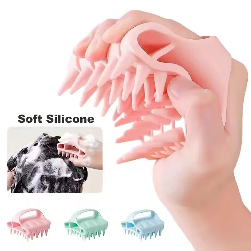 CurlMora Scalp Massager Brush — One-Piece Wonder for Dandruff-Free, Revitalized Hair