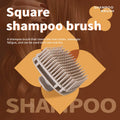CurlMora Scalp Brush — Silicone Bristle Stress-Relief Scrubber That Melts Away Dandruff
